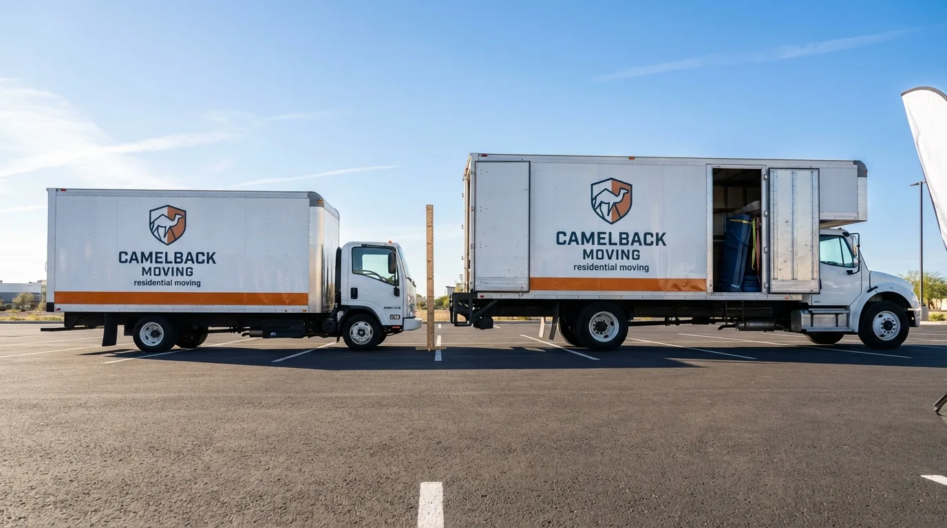 Moving truck size capacity guide in Springfield Gardens
